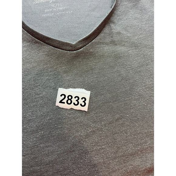 Tommy Bahama Men's SZ‎ XL V-Neck T-Shirt Gray - Picture 5 of 5